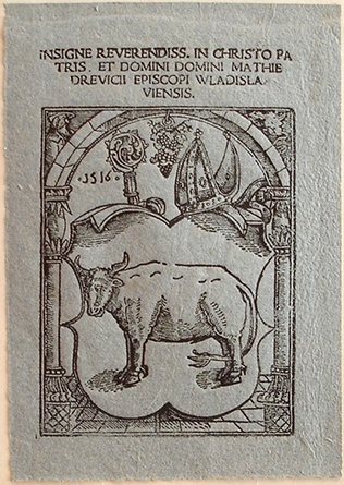 Pierwszy polski ekslibris